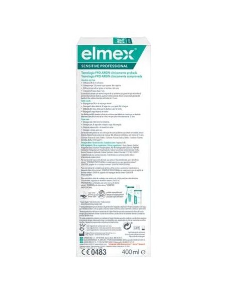 Elmex Sensitive Profesional Enjuague 1 Envase 400Ml