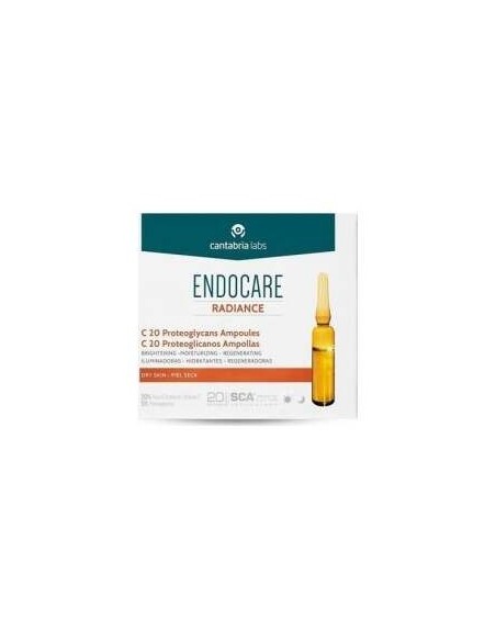 Endocare Radiance C20 Proteoglicanos Ampollas Piel Seca 10X2Ml