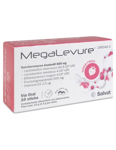 Salvat Megalevure Fresa, 10 Sticks