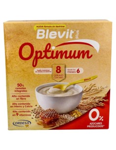 Blevit Plus Optimum Papilla 8 Cereales Con Miel, 400 G