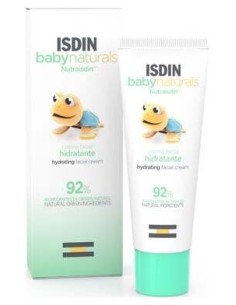 Isdin Baby Naturals Crema Facial Hidratante, 50 Ml
