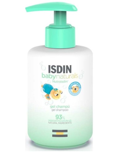 Isdin Baby Naturals Gel-Champú, 200 Ml