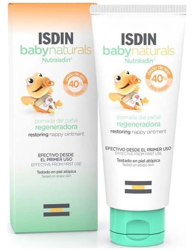 Isdin Baby Naturals Pomada Del Pañal Regeneradora 100Ml