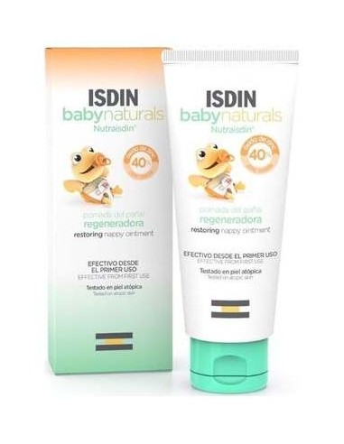 Isdin Baby Naturals Pomada De Pañal Regeneradora, 50 Ml