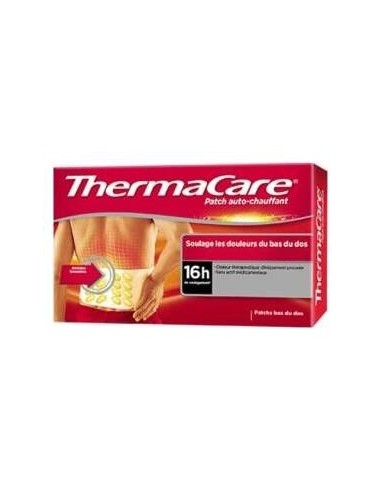Thermacare Pareches Térmicos Terapeuticos Lumbar Cadera, 4 Unidades