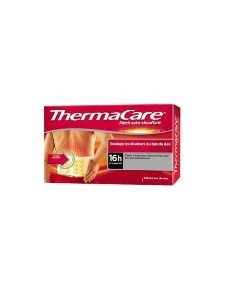 Thermacare Pareches Térmicos Terapeuticos Lumbar Cadera, 4 Unidades