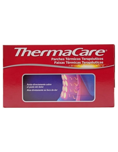 Thermacare Pareches Térmicos Terapeuticos Lumbar Cadera, 4 Unidades