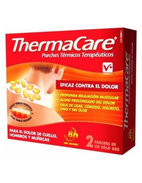Thermacare Parche De Calor Para Nuca_ Hombros O Muñecas 2Uds