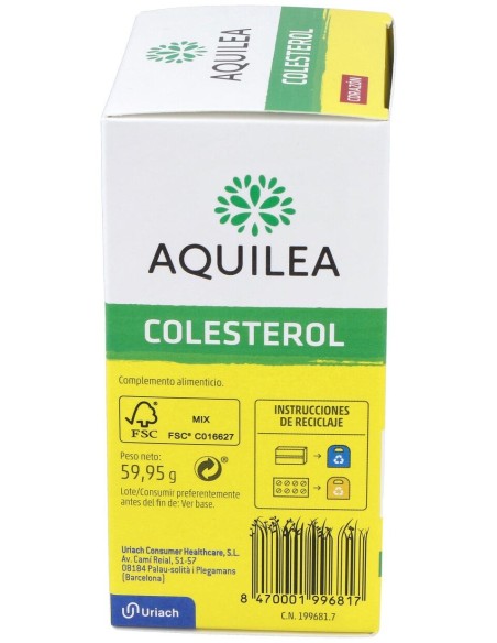 Aquilea Coresterol, 60 Comprimidos