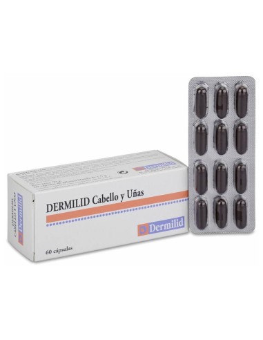 Dermilid Cabello Y Uñas, 60 Cápsulas