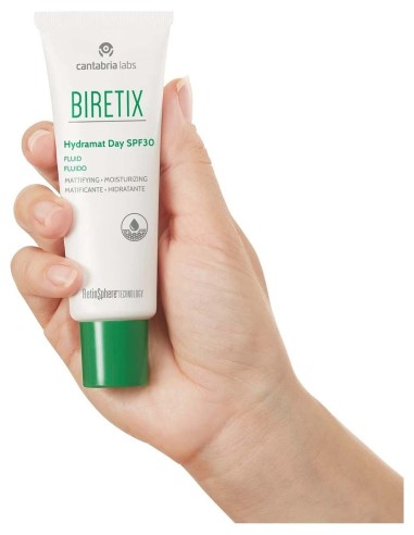Biretix Hydramat Day Spf30 Fluido Matificante Hidratante 50Ml