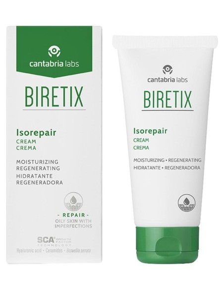 Biretix Isorepair Crema Hidratante Regeneradora 50Ml