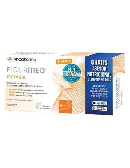 Arkopharma Figurmed Metabol, 30 Cápsulas