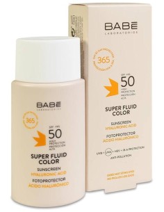 Babé Fotoprotector Facial Superfluido Color Spf50 50Ml