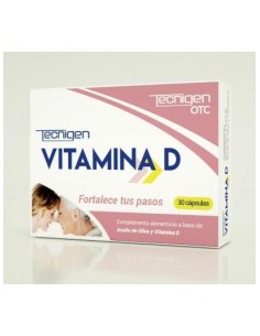 Tecnimede Tecnigen Otc Vitamina D, 30 Cápsulas