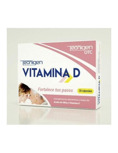 Tecnimede Tecnigen Otc Vitamina D, 30 Cápsulas