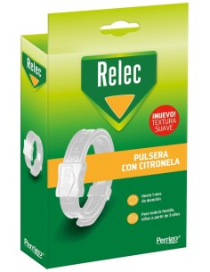 Relec Pulsera Antimosquitos Blanca, 1 Unidad
