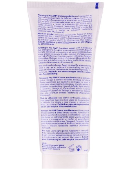 Isdin Nutratopic Pro-Amp Crema Corporal Emoliente 200Ml