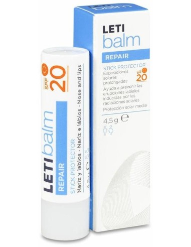 Letibalm Repair Sol-Frio Spf 20 Nariz-Labios 4,5Gr