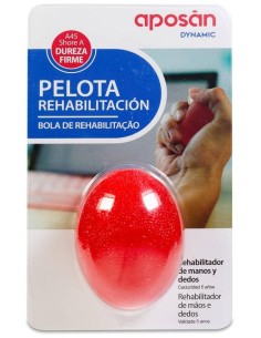 Aposán Dynamic Pelota Rehabilitación Dureza Firme, 1 Unidad