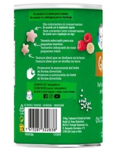 Gerber Organic Grain Y Grow Puffs Trigo Y Arroz Con Frambuesa 35G 2
