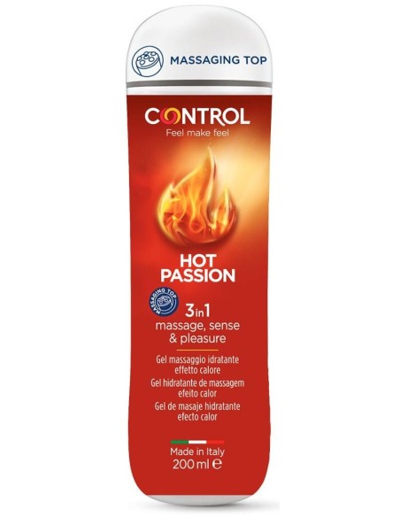 Control Hot Passion Gel Masaje 3 En 1 200Ml