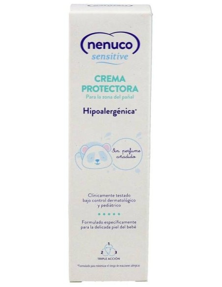 Nenuco Sensitive Crema Protectora, 100 Ml