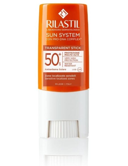 Rilastil Sun System Stick Transparente, 8,5G
