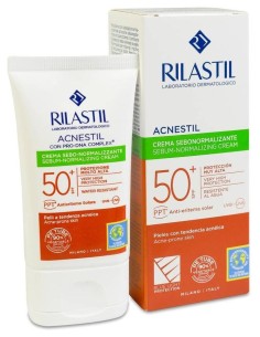Rilastil Sun System Acnestil Crema Seborreguladora Spf50+ 40Ml