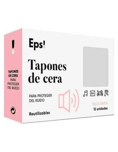 Deiters Eps! Tapón De Cera, 12 Unidades