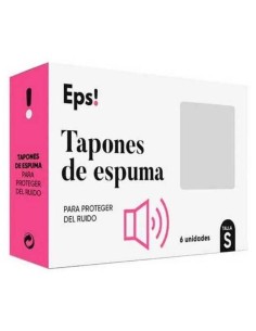Deiters Teps! Tapón De Espuma Talla S, 6 Unidades
