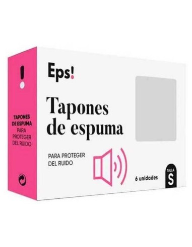 Deiters Teps! Tapón De Espuma Talla S, 6 Unidades