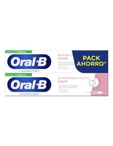 Oral-B Dentífrico Calm Sensibilidad Y Encías, 2 Uds