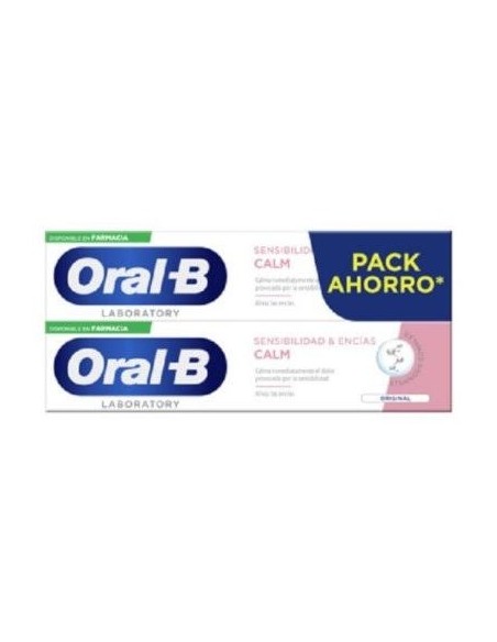 Oral-B Dentífrico Calm Sensibilidad Y Encías, 2 Uds