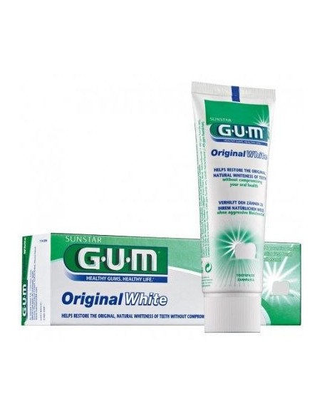 Gum Original White Pasta Dentífrica, 75 Ml
