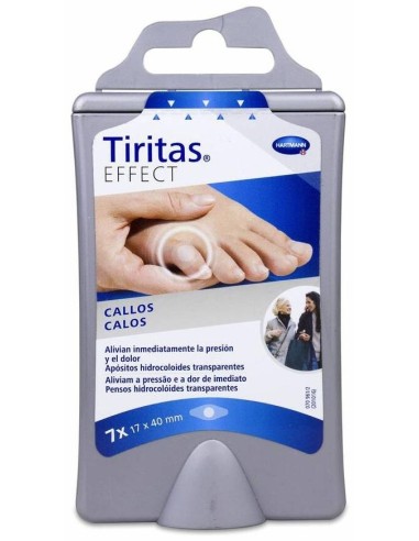 Tiritas Effect Callos Hidrocoloide 60 X 18 Mm, 7 Uds