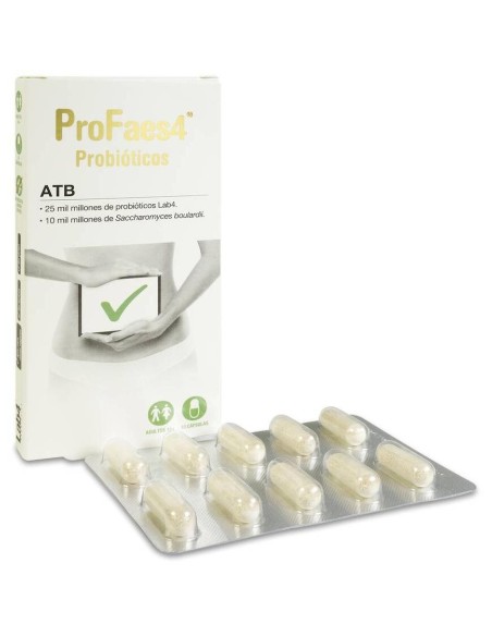 Profaes4 Atb Complemento Alimenticio, 10 Cápsulas