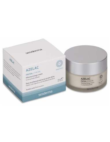 Sesderma Azelac Crema Facial Hidratante, 50 Ml