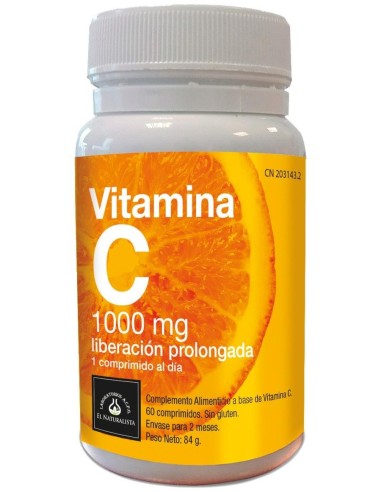 El Naturalista Vitamina C 1000 Mg, 60 Comprimidos