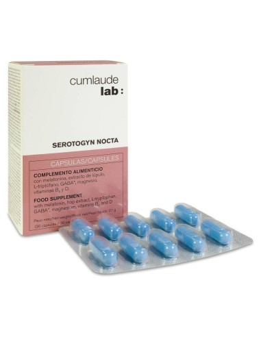 Cumlaude Serotogyn Nocta, 30 Cápsulas