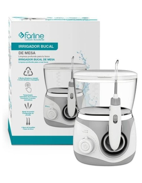 Farline Irrigador Bucal De Mesa, 1 Unidad