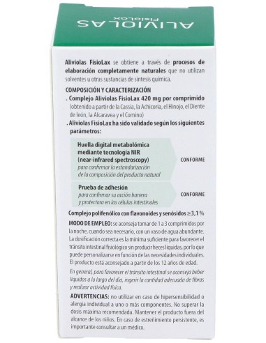 Aboca Aliviolas Fisiolax, 45 Comprimidos
