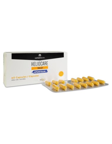 Heliocare 360 Sportsun, 60 Cápsulas