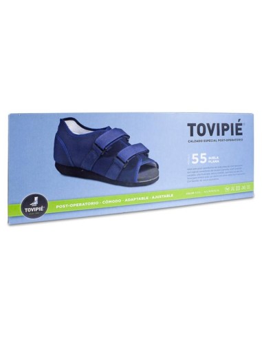 Tovipié Sandalia Post-Operatorio Azul Talla M Modelo 55, 1 Ud