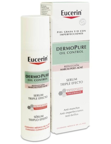 Eucerin Dermopure Oil Control Serum Triple Efecto, 40 Ml
