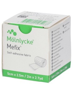 Mefix Hipoalergénico Rollo 2,5 M, 1 Ud