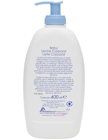Sebamed Baby Leche Corporal Dosif 400 Ml
