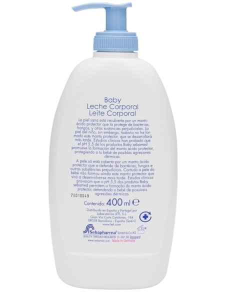 Sebamed Baby Leche Corporal Dosif 400 Ml
