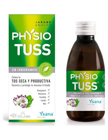 Ysana Physiotuss Adulto Jarabe, 140 Ml