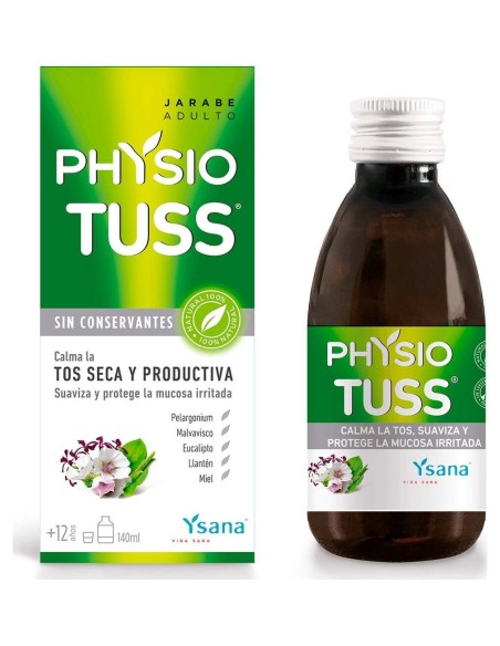Ysana Physiotuss Adulto Jarabe, 140 Ml
